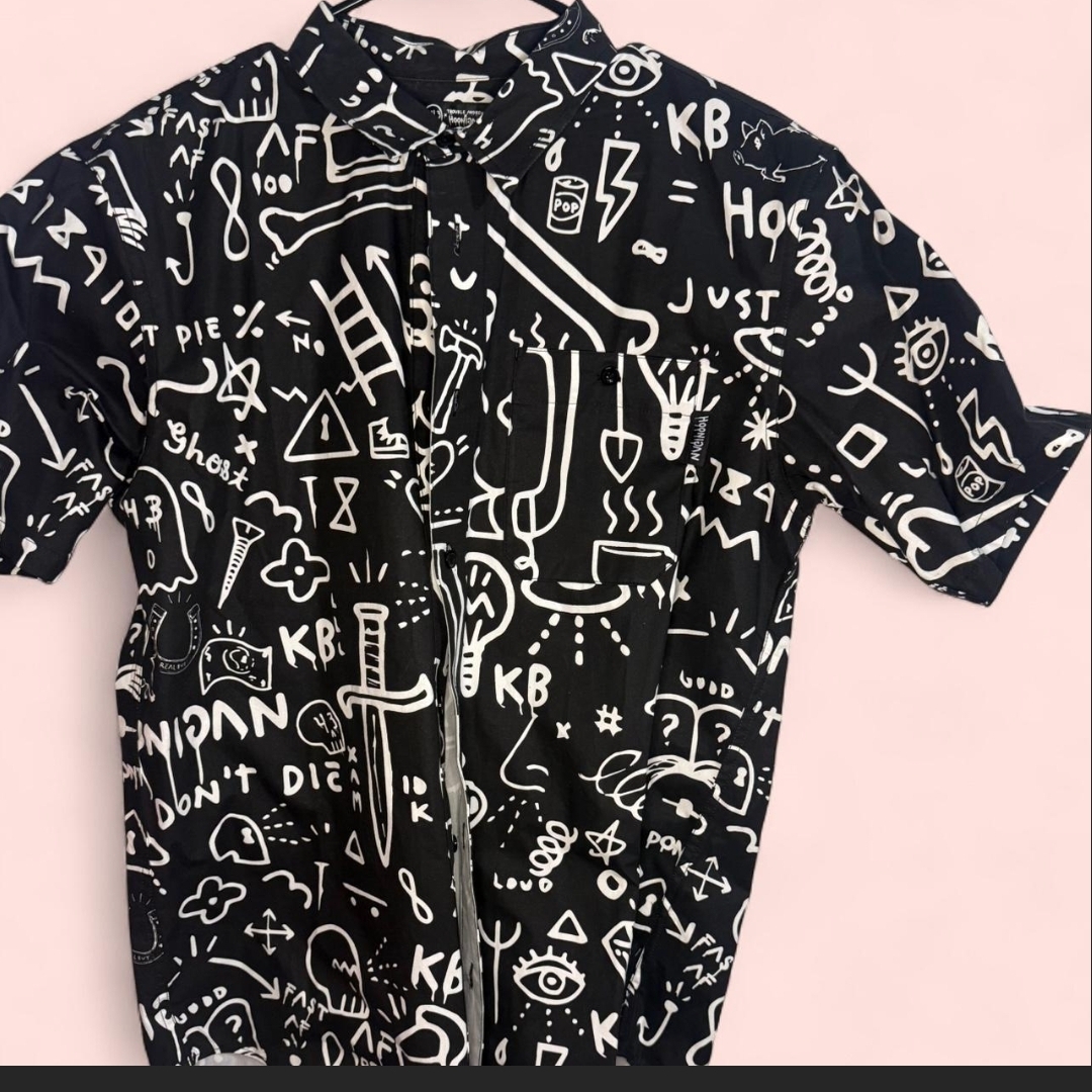 Ken Block X Trouble Andrew Button Up Shirt